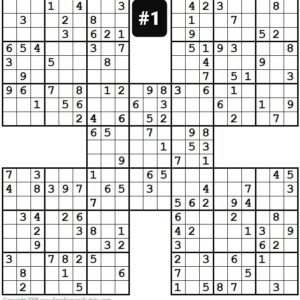 SUDOKU Puzzle #1
