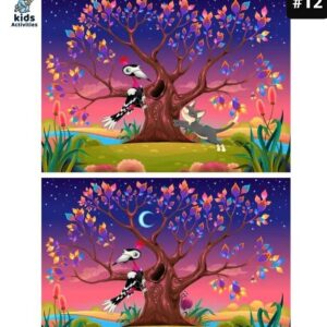 Spot The Difference Puzzle #12