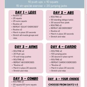 Workout Routine For Women #2