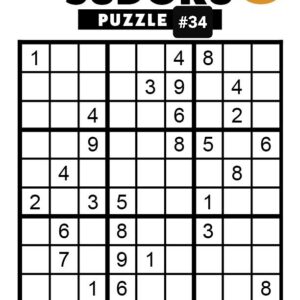 SUDOKU puzzle #34