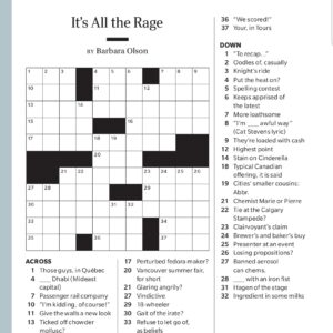 Crossword Puzzle #9