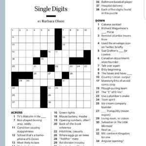 Crossword Puzzle #11
