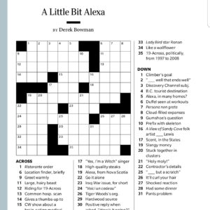 Crossword Puzzle #12