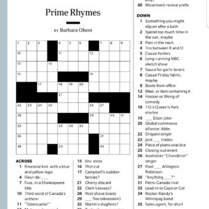 Crossword Puzzle #13