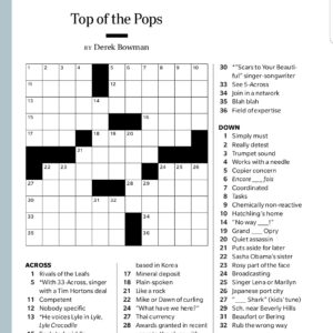 Crossword Puzzle #14