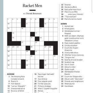 Crossword Puzzle #10