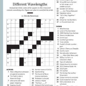 Crossword Puzzle #8